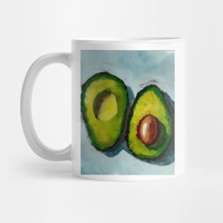 Avocado Sketch Hand Drawn Art Mug